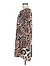 Unbranded Animal Print Brown Casual Dress Size M - photo 5
