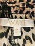 WAYF Animal Print Black Gold Casual Pants Size M - photo 7