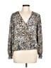 Sanctuary 100% Polyester Silver Long Sleeve Blouse Size L (estimated) - photo 1