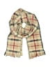 Unbranded Plaid Ivory Tan Scarf One size - photo 1
