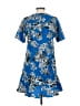 Sfera Print Blue Casual Dress Size S - photo 2