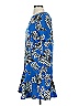 Sfera Print Blue Casual Dress Size S - photo 5