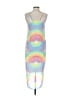 Mara Hoffman Graphic Silver Cocktail Dress Size XS - photo 2