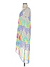 Mara Hoffman Graphic Silver Cocktail Dress Size XS - photo 5
