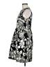 Tabitha Floral Gray Cocktail Dress Size 8 - photo 5