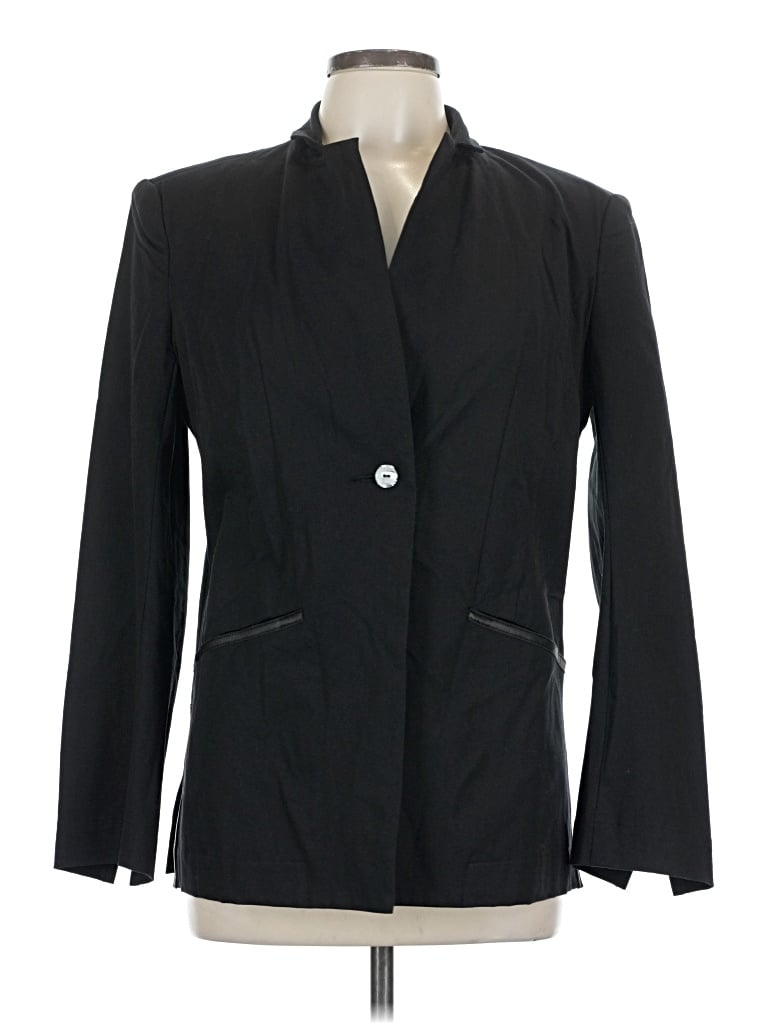 Pre-owned Elaine Kim Blazer Jacket In Black