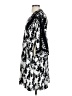CAbi 100% Polyester Print Black Casual Dress Size S - photo 5