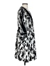 CAbi 100% Polyester Print Black Casual Dress Size S - photo 4