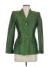 Escada by Margaretha Ley Houndstooth Green Blazer Size 34 waist - photo 1