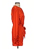 Mable 100% Polyester Orange Cocktail Dress Size S - photo 4