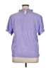 Assorted Brands Purple Short Sleeve Blouse Size XL - photo 2