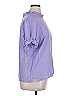 Assorted Brands Purple Short Sleeve Blouse Size XL - photo 4
