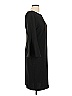 Calvin Klein Solid Black Cocktail Dress Size 10 - photo 4
