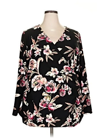 RACHEL Rachel Roy 3/4 Sleeve Blouse (view 1)