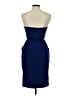 BCBGMAXAZRIA Solid Blue Cocktail Dress Size 6 - photo 2