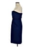BCBGMAXAZRIA Solid Blue Cocktail Dress Size 6 - photo 5