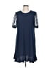 CeCe Blue Casual Dress Size M - photo 1
