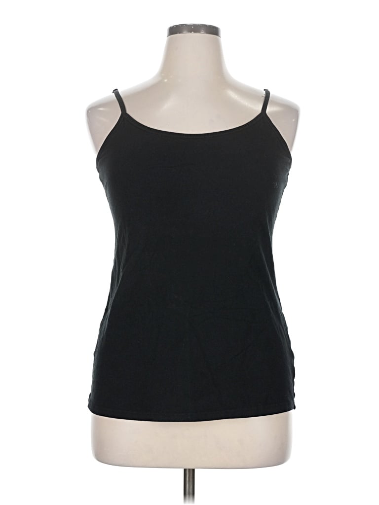 Pre-owned Torrid Tank Top Black Halter Neckline Tops