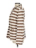 Caslon 100% Cotton Stripes Brown Blazer Size L - photo 5
