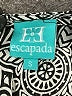 Escapada 100% Rayon Paisley Gray Casual Dress Size S - photo 7