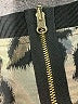 Unbranded Print Silver Gold Formal Skirt Size 26 waist (estimated) - photo 4