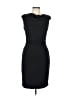 David Meister 100% Polyester Solid Black Cocktail Dress Size 10 - photo 1