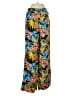 Assorted Brands 100% Polyester Tropical Blue Casual Pants Size S - photo 1