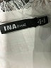 INA 100% Polyester Ivory Sleeveless Blouse Size L - photo 7
