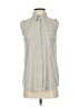 Athleta Gray Sleeveless Button-Down Shirt Size XS - photo 1