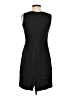 J.G. Hook 100% Polyester Solid Black Casual Dress Size 2 (petite) - photo 2