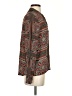 Tolani 100% Silk Paisley Brown Long Sleeve Silk Top Size XS - photo 4