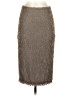 Portrait Brown Green Formal Skirt Size S - photo 1