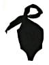 StyleStalker 100% Polyester Black Bodysuit Size XS - photo 1
