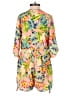 Gianni Bini 100% Polyester Tropical Yellow Romper Size XS - photo 2