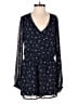 Hollister 100% Polyester Stars Blue Romper Size S - photo 1