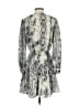 Zara Basic 100% Polyester Ivory Gray Casual Dress Size XS - photo 2
