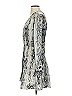 Zara Basic 100% Polyester Ivory Gray Casual Dress Size XS - photo 5