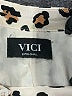 VICI 100% Rayon Animal Print Tan Casual Dress Size XS - photo 7
