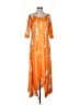 Unbranded Tie-dye Orange Casual Dress Size S - photo 1