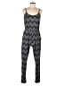 Xhilaration Chevron-herringbone Black Jumpsuit Size M - photo 1