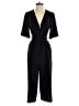 Le Gali 100% Polyester Solid Black Jumpsuit Size XS - photo 1