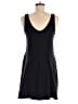 Athleta Solid Black Casual Dress Size M - photo 2