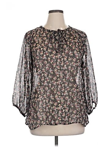 True Grit 3/4 Sleeve Blouse (view 1)