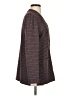 Theory Houndstooth Burgundy Blazer Size P (petite) - photo 4