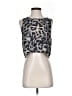 Soprano Gray Sleeveless Blouse Size S - photo 1