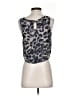 Soprano Gray Sleeveless Blouse Size S - photo 2