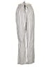 MNG Stripes Silver Casual Pants Size S - photo 1