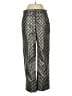 Trina Turk 100% Polyester Print Silver Casual Pants Size 0 - photo 1