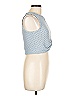 iris Blue Sleeveless Blouse Size L - photo 4