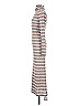 Osoi Stripes Gray Pink Casual Dress Size 6 - photo 5